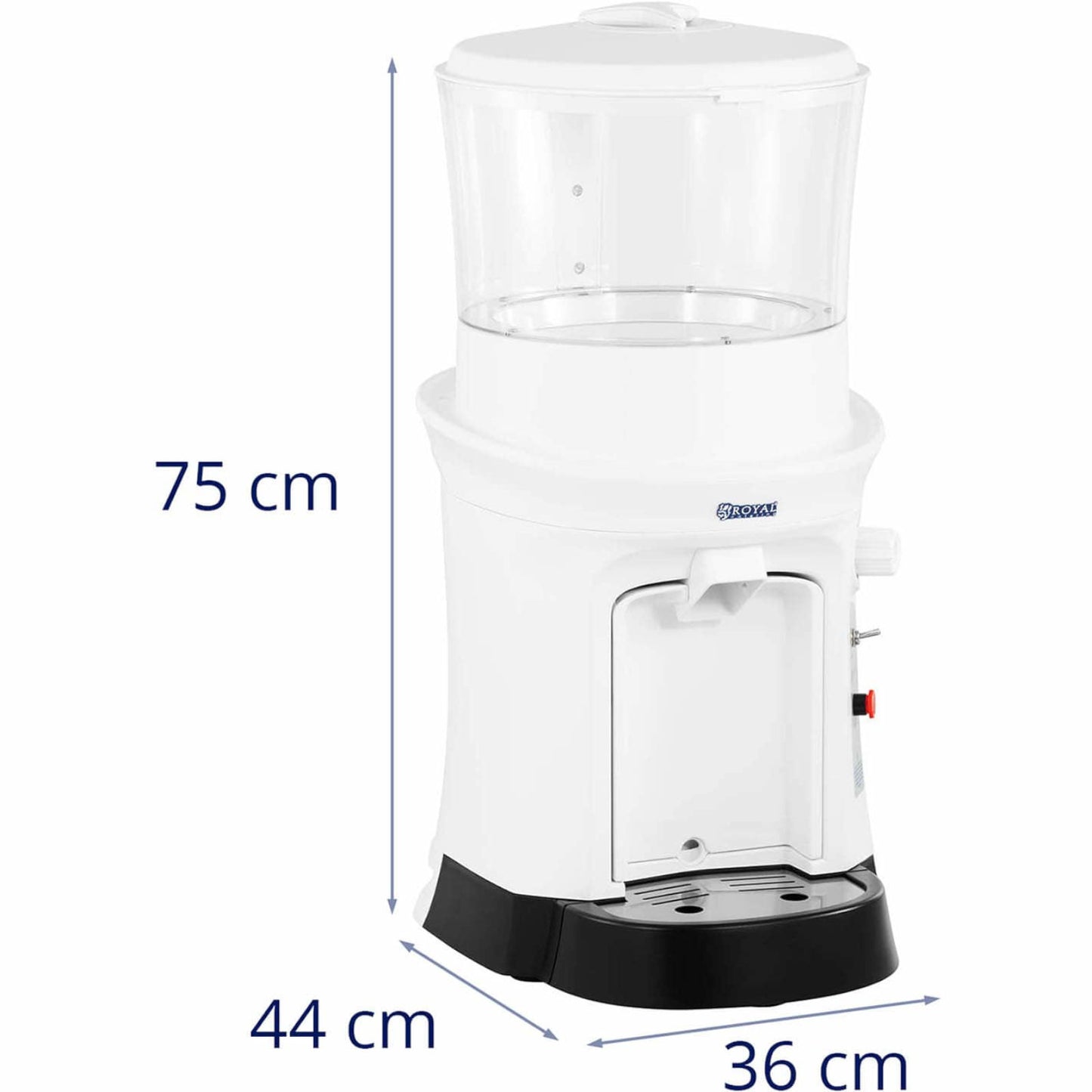 Electric ice crusher 12 l 320 rpm 400 W - Carlat