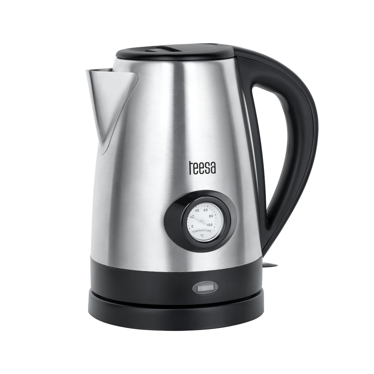 Teesa Electric kettle with water temperature indicator, TEESA, stainless steel, 2200W, 1.7L