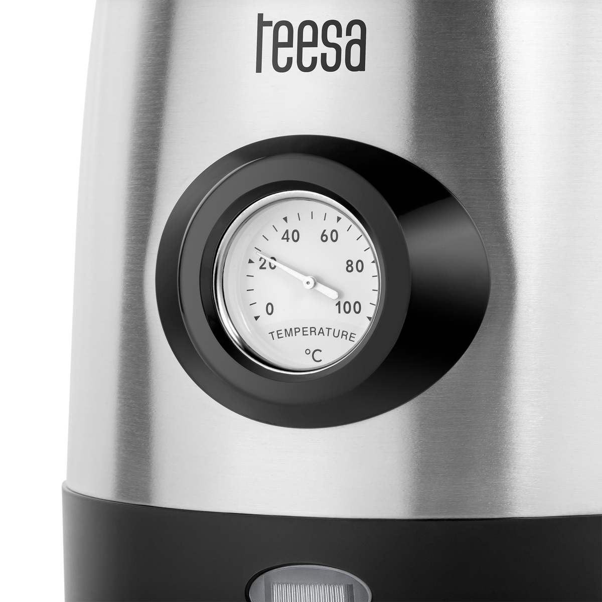 Teesa Electric kettle with water temperature indicator, TEESA, stainless steel, 2200W, 1.7L – image 4