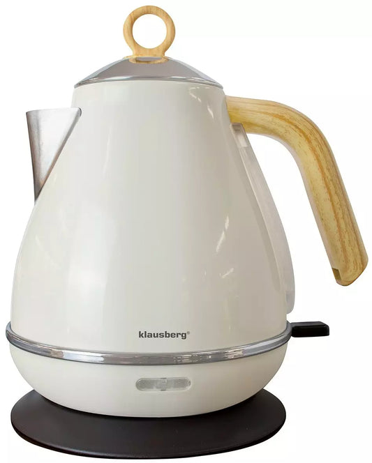 Electric kettles – 1.7-Liter Cream-Colored Electric Kettle, Klausberg - Carlat