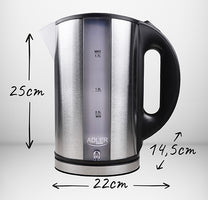 ADLER Electric kettles – AD 1216 1.7-liter metal kettle – image 5