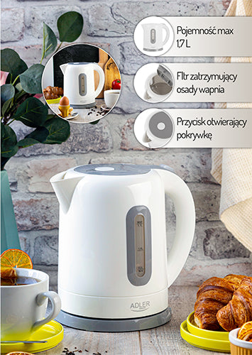 ADLER Electric kettles – AD 1234 1.7-liter plastic kettle – image 4