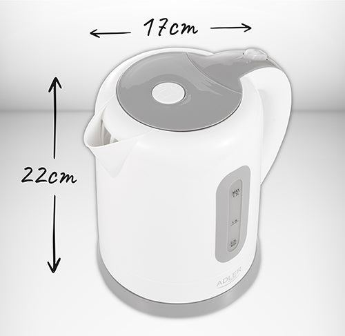 ADLER Electric kettles – AD 1234 1.7-liter plastic kettle – image 5