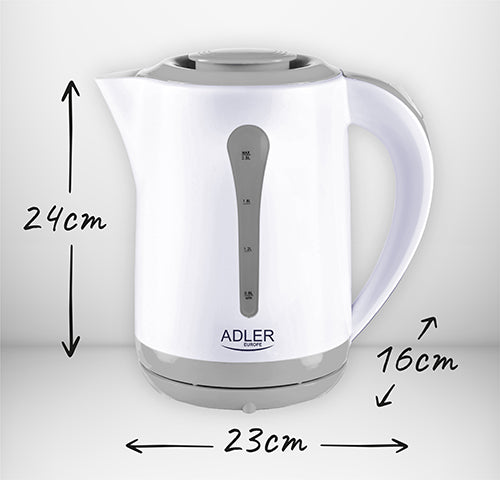 ADLER Electric kettles – AD 1244 2.5-liter plastic kettle – image 10