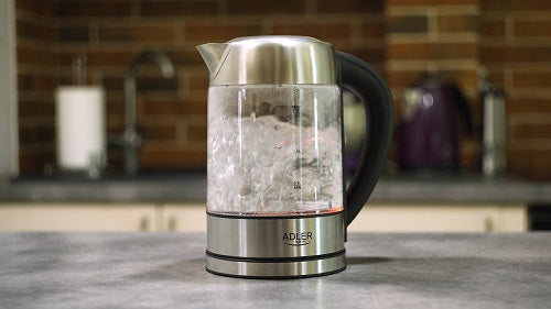 ADLER Electric kettles – AD 1247 1.7-liter glass kettle with temperature control – image 23