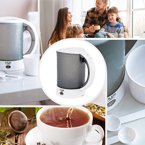ADLER Electric kettles – AD 1268 0.6-liter Plastic Kettle - Travel – image 18