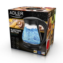 ADLER Electric kettles – AD 1274 black 1.7-liter Glass Kettle – image 15