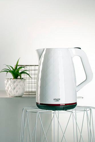 ADLER Electric kettles – AD 1277 white 1.7-liter plastic kettle – image 11
