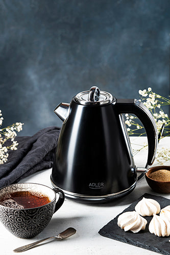 ADLER Electric kettles – AD 1343 black 1.5-liter Strix metal kettle – image 7