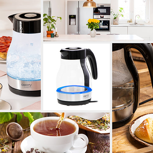 Electric kettles – CR 1300 1.7-liter Glass Kettle - Carlat