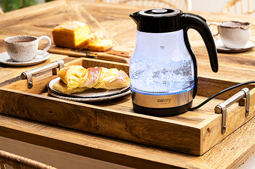 Electric kettles – CR 1300 1.7-liter Glass Kettle - Carlat