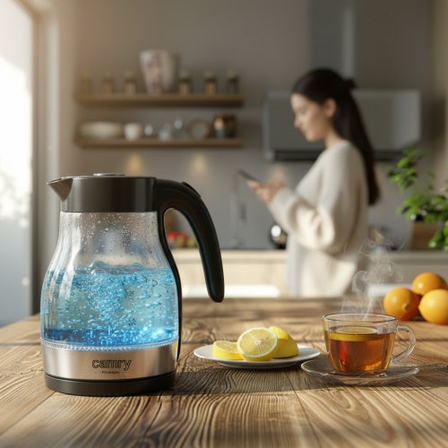 Electric kettles – CR 1300 1.7-liter Glass Kettle - Carlat