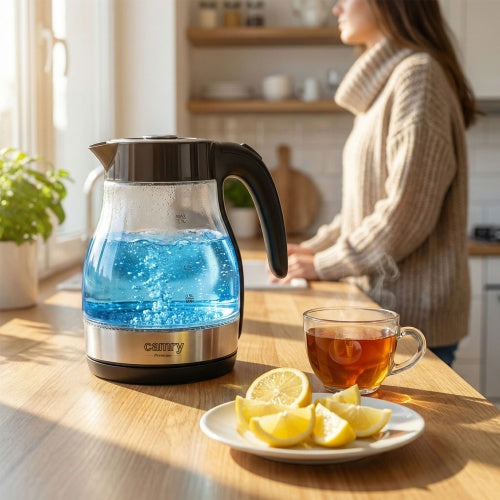 Electric kettles – CR 1300 1.7-liter Glass Kettle - Carlat