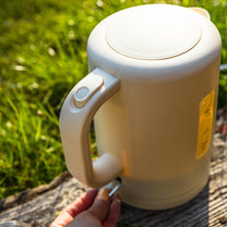 Electric kettles – Electric Travel Kettle, Cream, 1.0 L, Klausberg, KB-9047 - Carlat