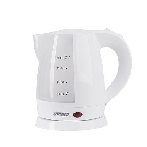 MESKO Electric kettles – MS 1276 1.0-liter Plastic Kettle