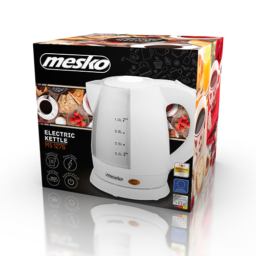 MESKO Electric kettles – MS 1276 1.0-liter Plastic Kettle – image 4