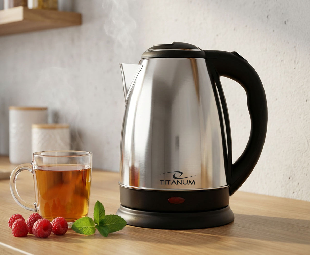 Electric kettles – TKK102S Titanum Roraima Electric Kettle, 1.8 L, Silver - Carlat