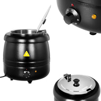 Electric pot pot for soup 10 l black - Carlat