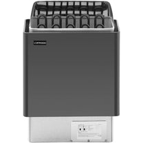 Electric sauna oven 9-13 m3 to 110C 400 V 9 kW black and silver - Carlat