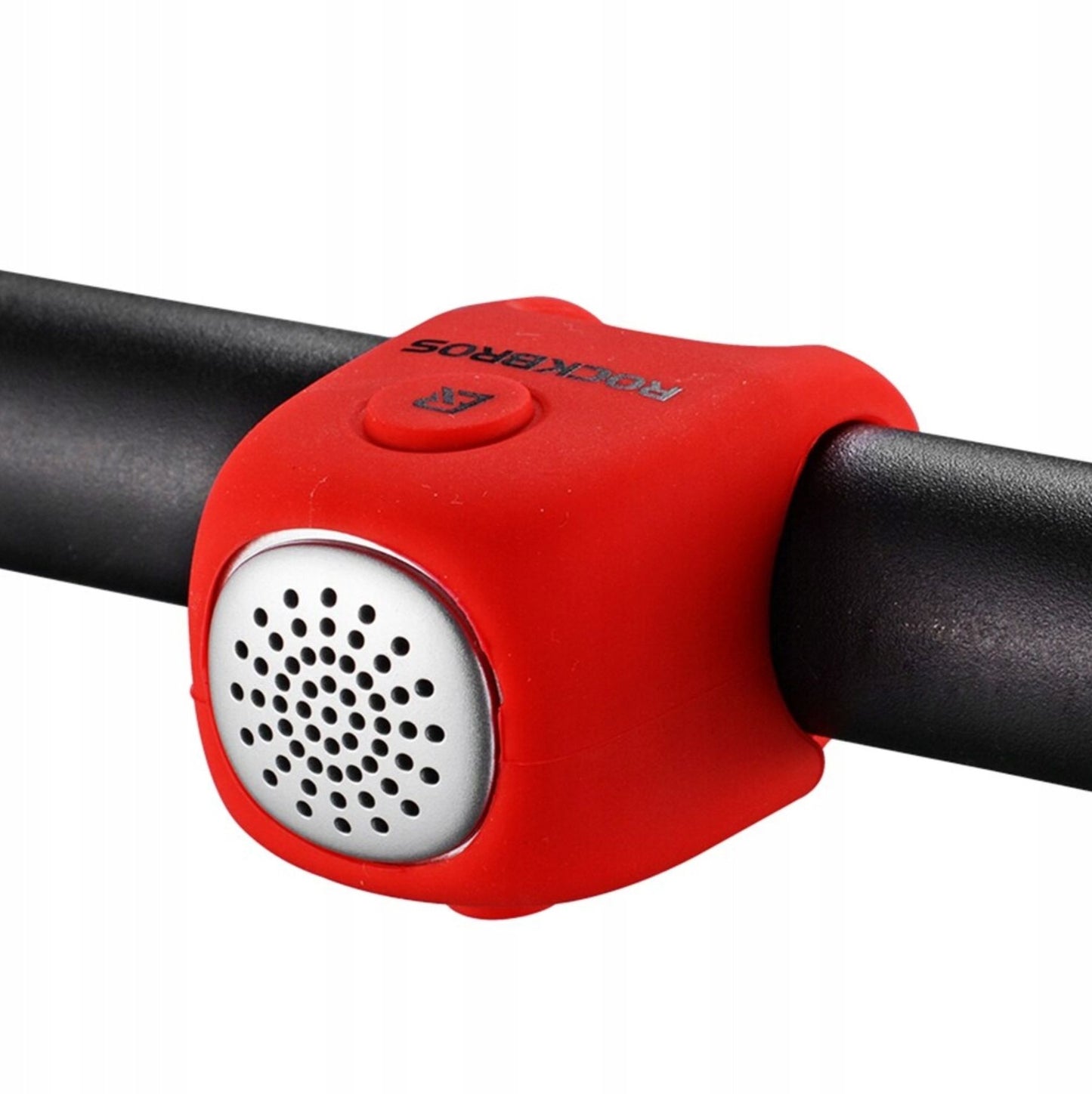 Electronic bicycle bell in a silicone housing - red - Carlat