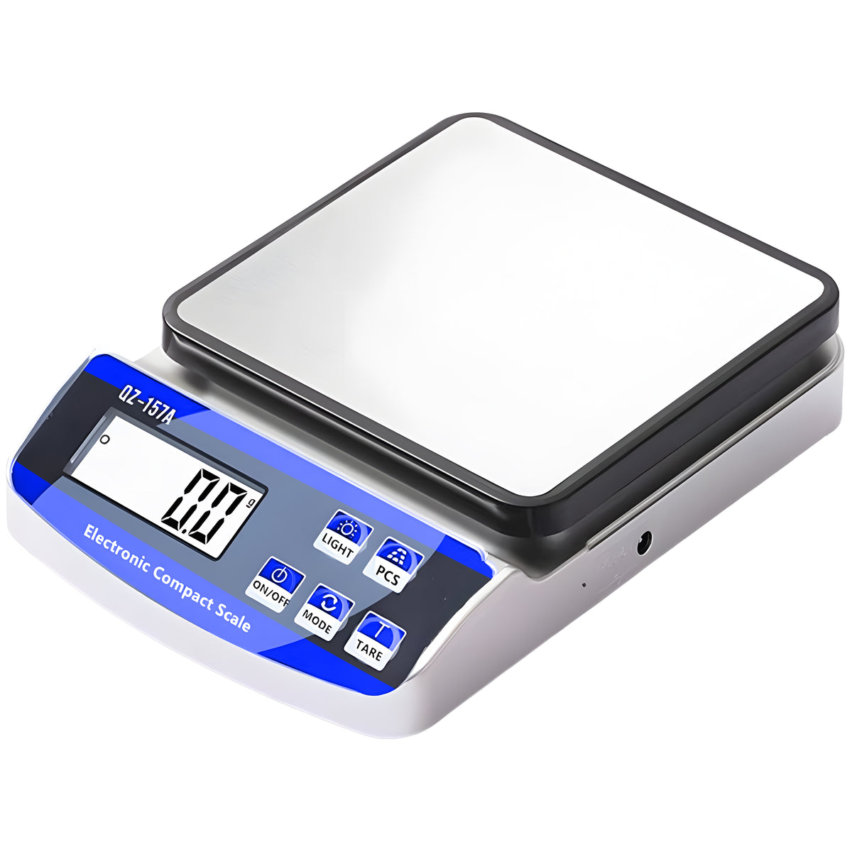 Electronic retail, kitchen, and foodservice scale with a capacity of 15 kg and a resolution of 1 g - Carlat