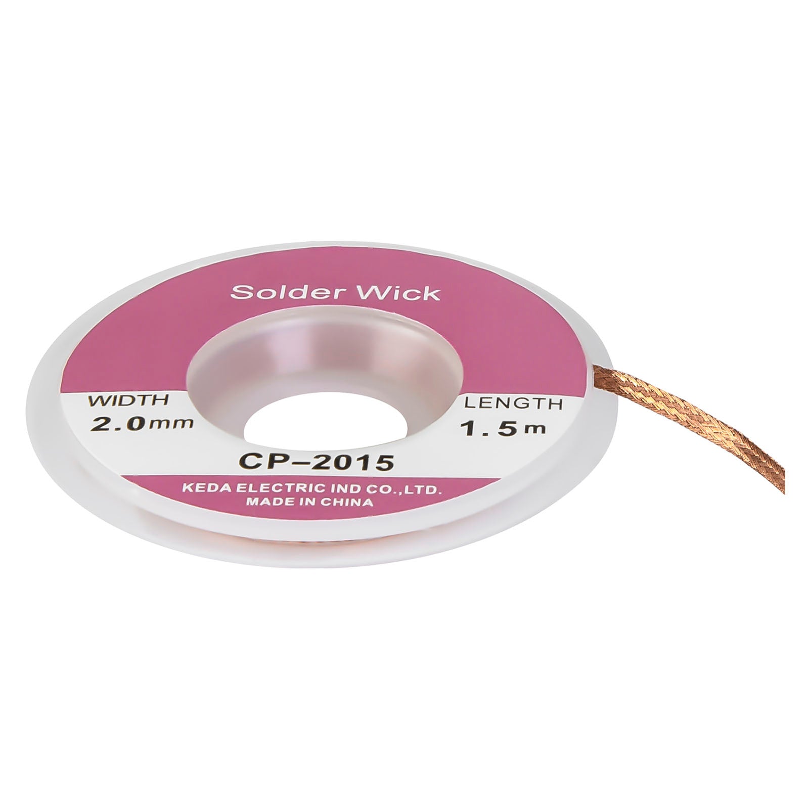 Electronics Accessories – Taśma ssąca plecionka do rozlutowywania wylotowywania S-LS-20 - Carlat