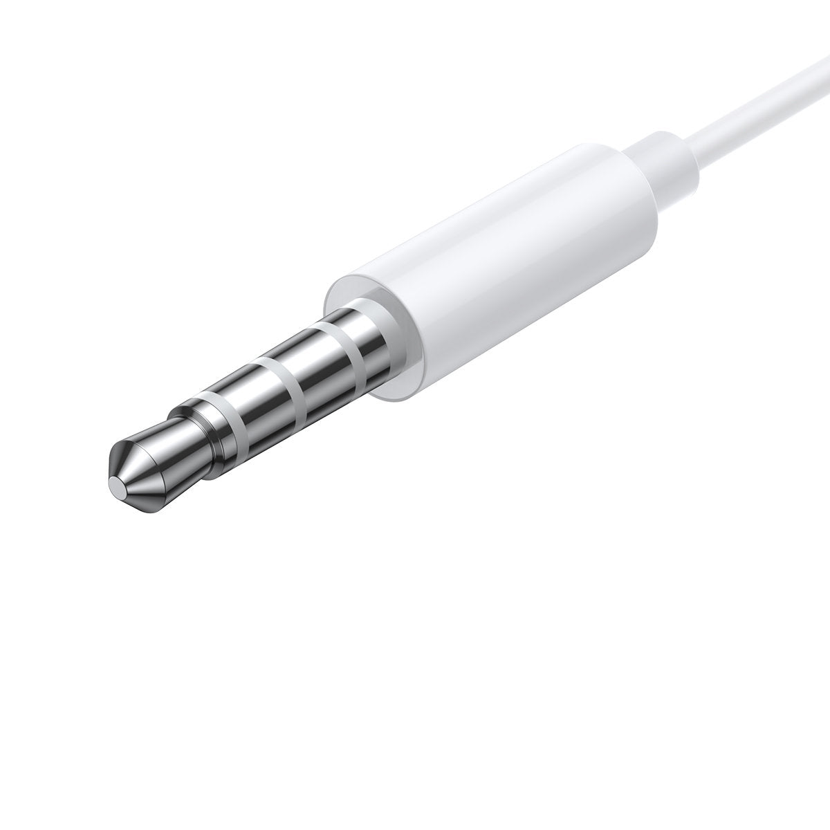 Encok H17 wired headphones, 3.5mm minijack, white - Carlat