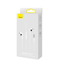 Encok H17 wired headphones, 3.5mm minijack, white - Carlat