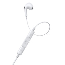 Encok H17 wired headphones, 3.5mm minijack, white - Carlat