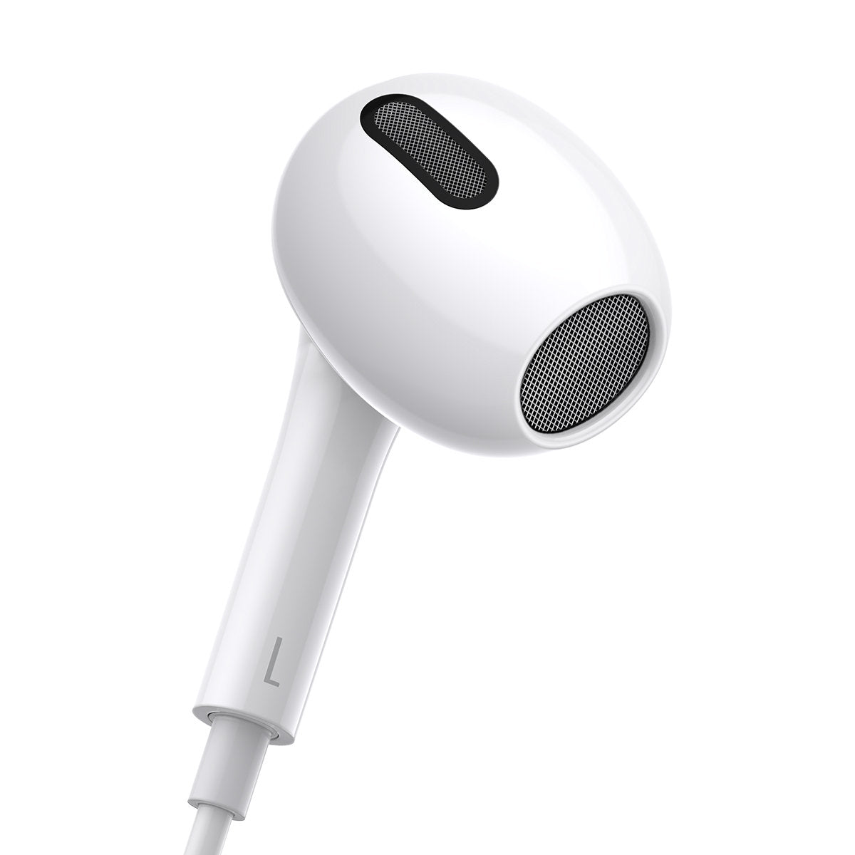 Encok H17 wired headphones, 3.5mm minijack, white - Carlat