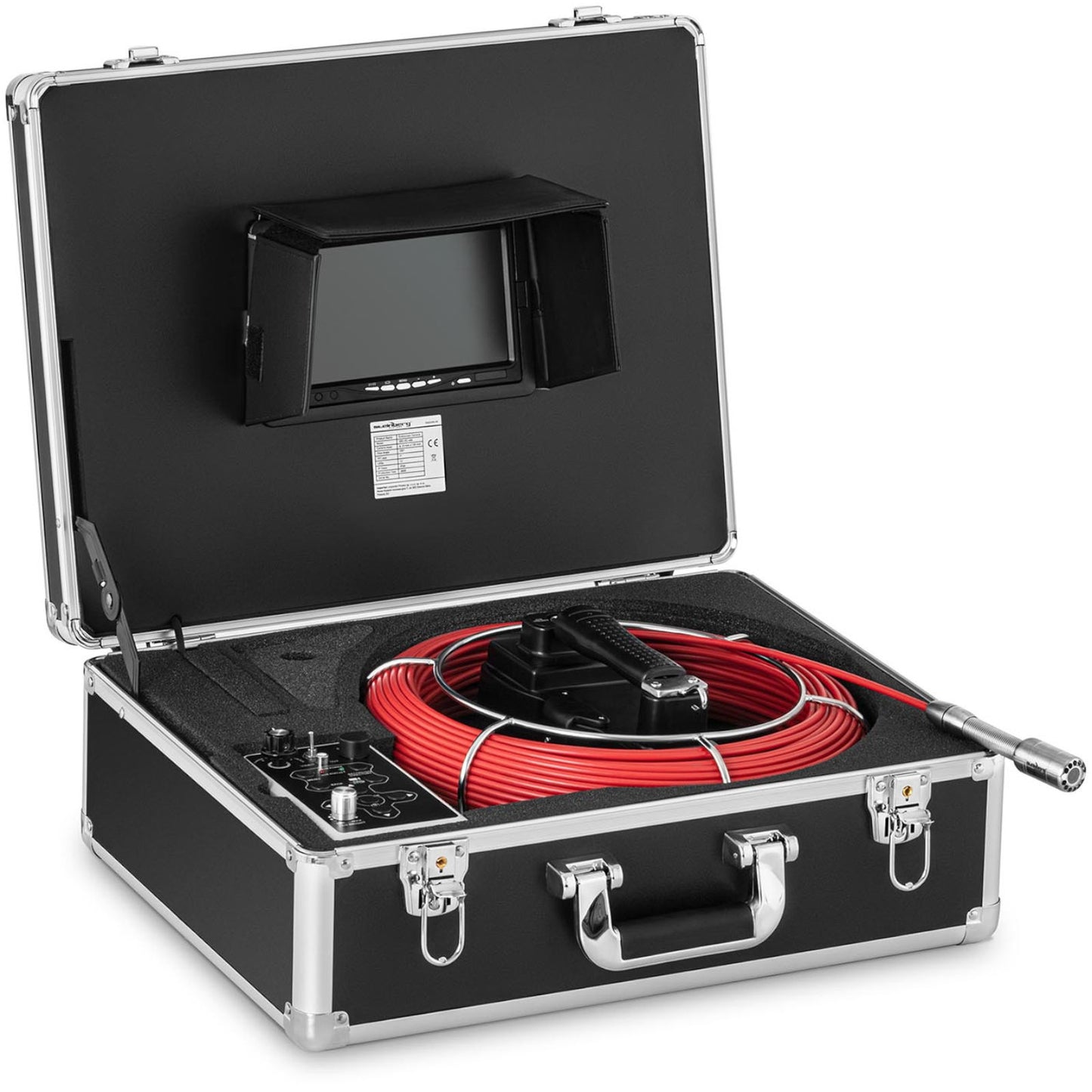 Endoscope LCD TFT 7' pipe inspection camera 40-80 mm long 50m - Carlat