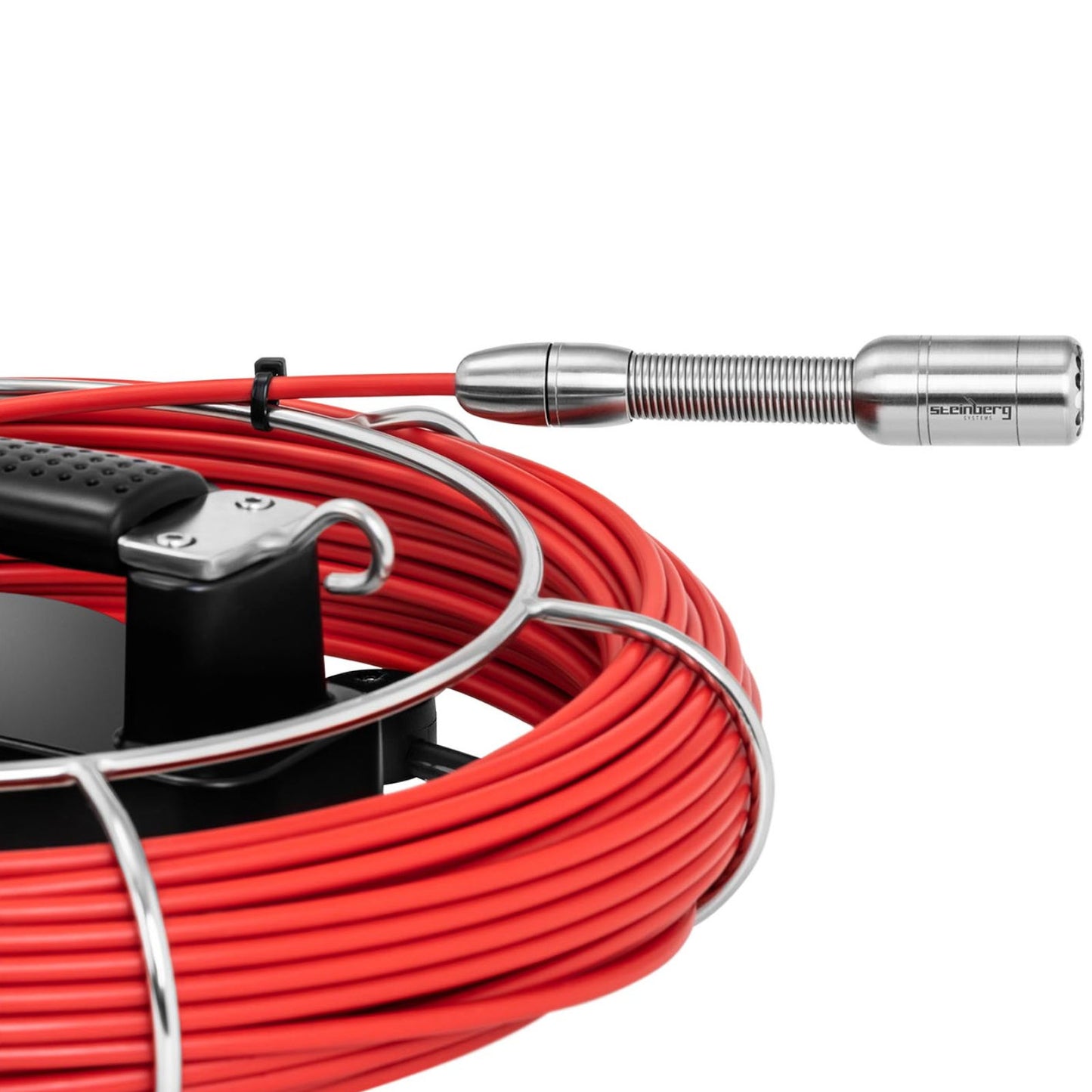 Endoscope LCD TFT 7' pipe inspection camera 40-80 mm long 50m - Carlat