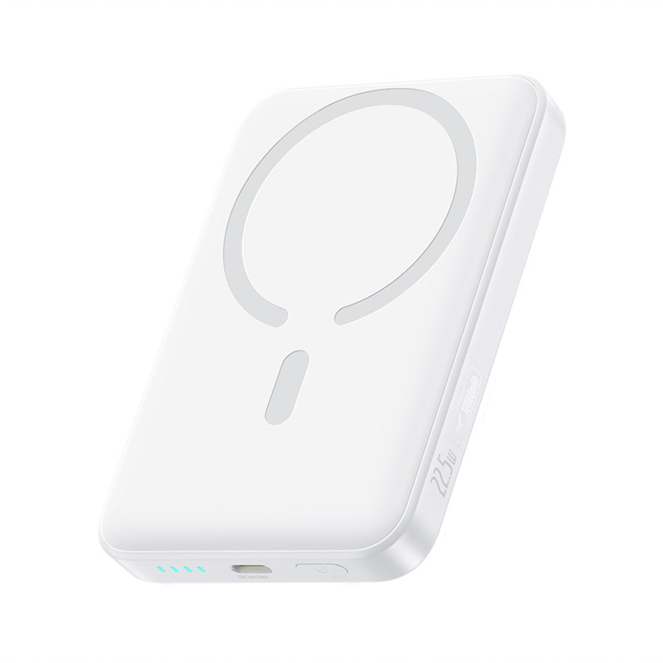 EnerFill FM11 10000mAh 22.5W MagSafe wireless powerbank with 30cm USB-C cable - white - Carlat