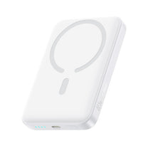EnerFill FM11 10000mAh 22.5W MagSafe wireless powerbank with 30cm USB-C cable - white - Carlat