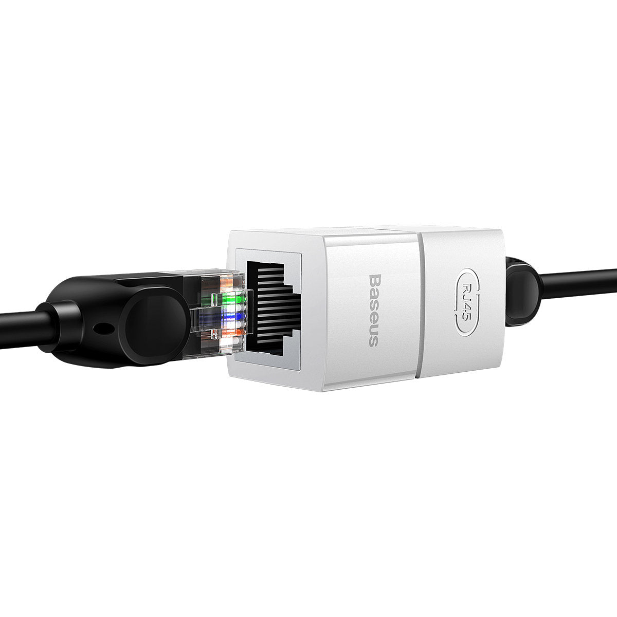 Ethernet Cables – Ethernet RJ45 network cable connector, white, SET - Carlat