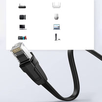 Ethernet Cables – Flat RJ45 Ethernet Cat. Cat. LAN patch - Carlat