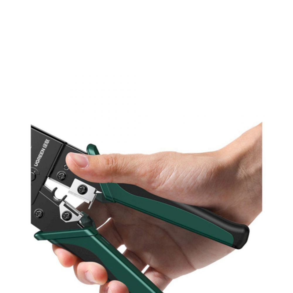 Ethernet Cables – RJ45 plug crimper for network cables, green - Carlat