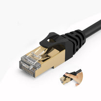 Ethernet Cables – Round LAN CAT7 10Gbps RJ45 internet network - Carlat