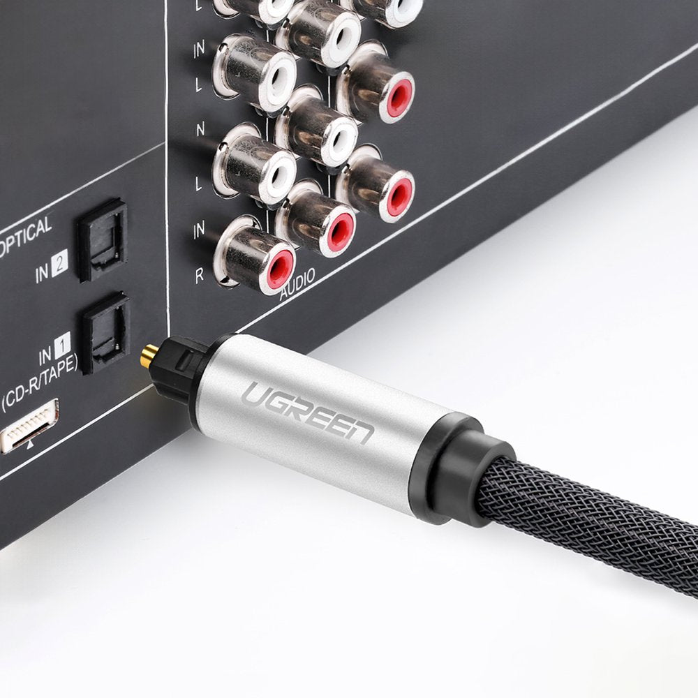 Ethernet Cables – Toslink SPDIF optical cable 3m gray - Carlat