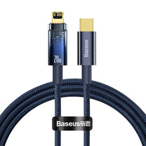 Explorer Series cable USB-C Iphone Lightning 20W 1m blue - Carlat