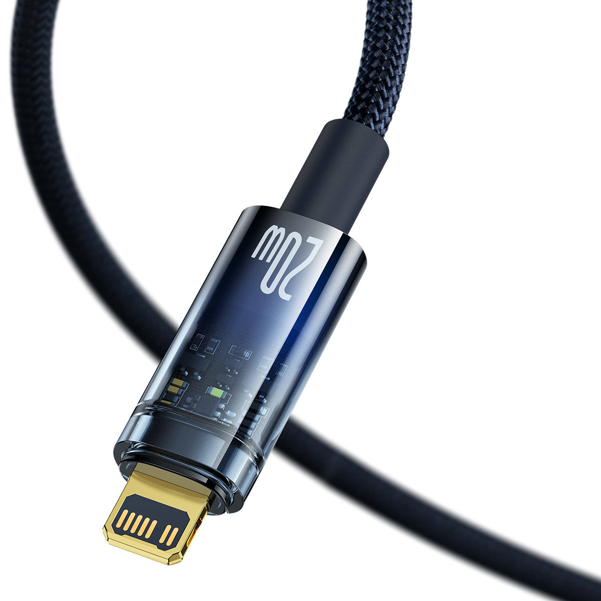 Explorer Series cable USB-C Iphone Lightning 20W 1m blue - Carlat
