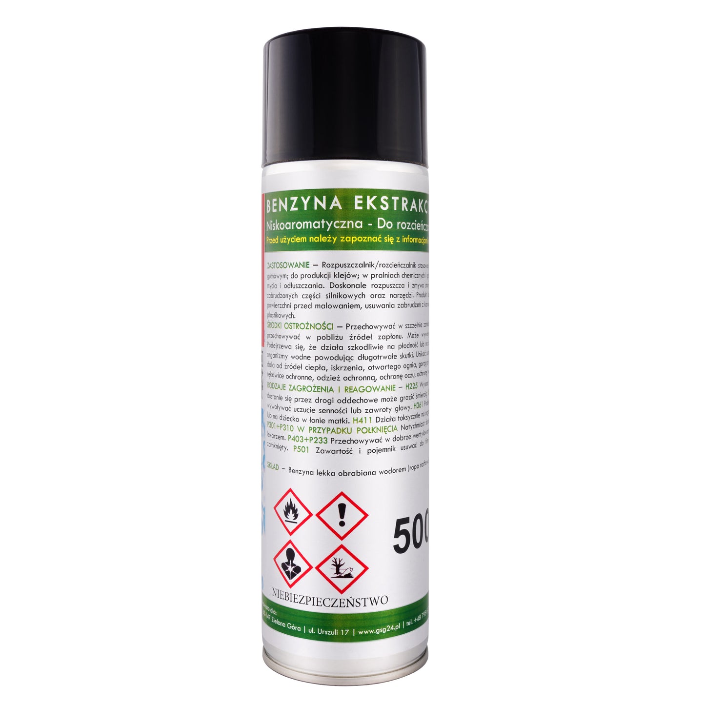 Extractive gasoline in B-MAX Spray 500ML - Carlat