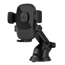 F2N+ smartphone car holder with suction cup, 360 degrees gravity - black - Carlat
