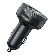 FM transmitter MP3 car charger LED 2x USB Bluetooth black - Carlat