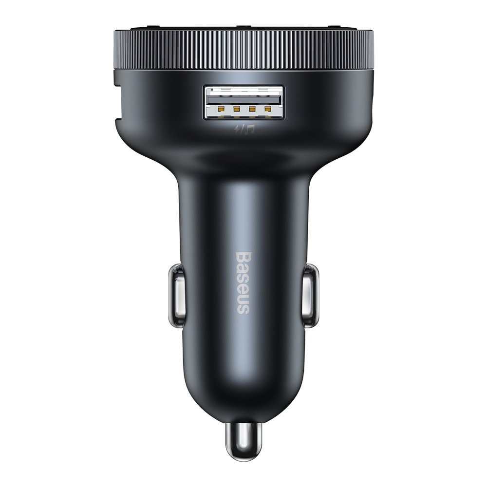 FM transmitter MP3 car charger LED 2x USB Bluetooth black - Carlat