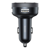 FM transmitter MP3 car charger LED 2x USB Bluetooth black - Carlat