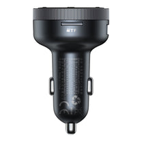 FM transmitter MP3 car charger LED 2x USB Bluetooth black - Carlat