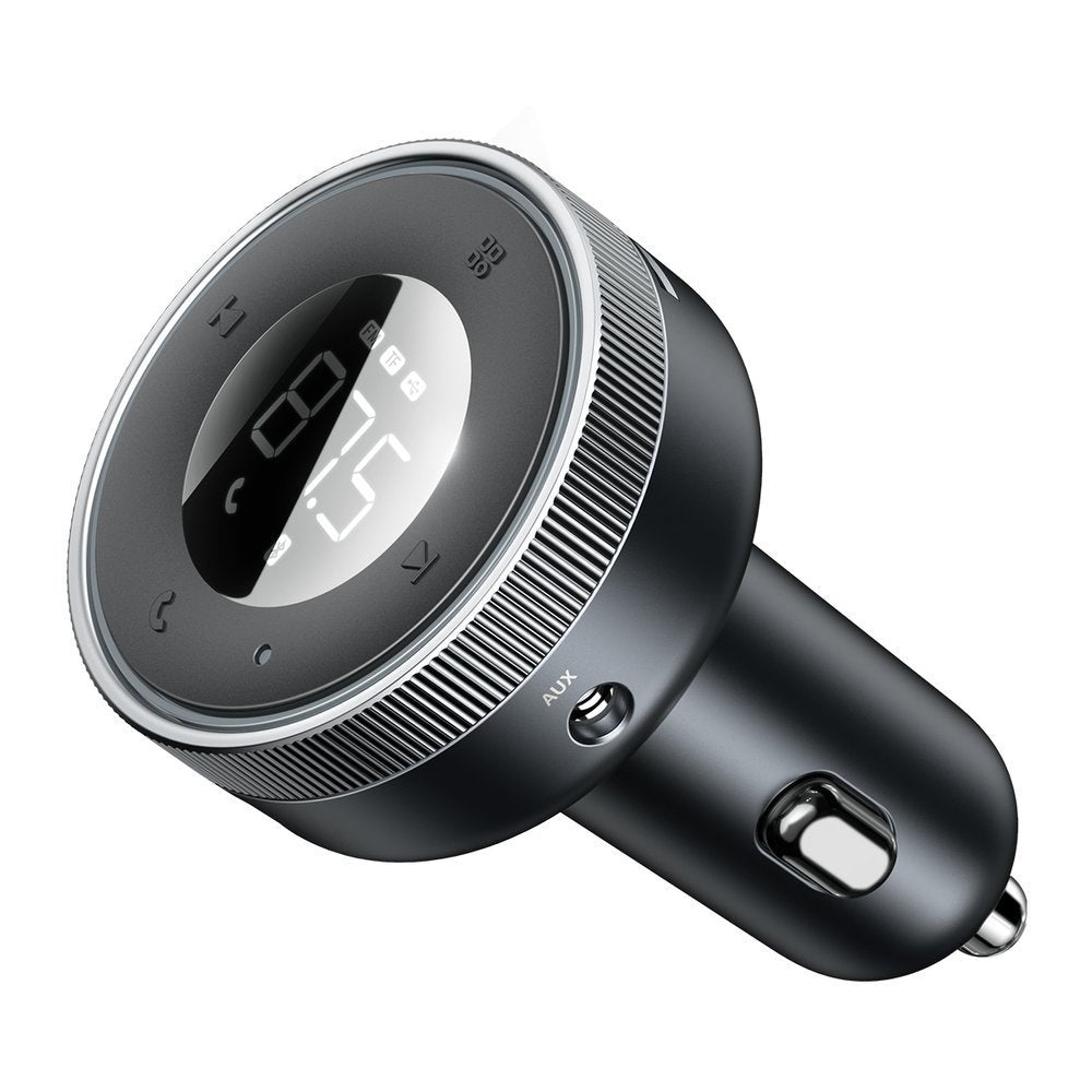 FM transmitter MP3 car charger LED 2x USB Bluetooth black - Carlat