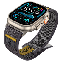 Fabric strap for Apple Watch 44 / 45 / 46 / 49 mm Athlex Air - gray - Carlat