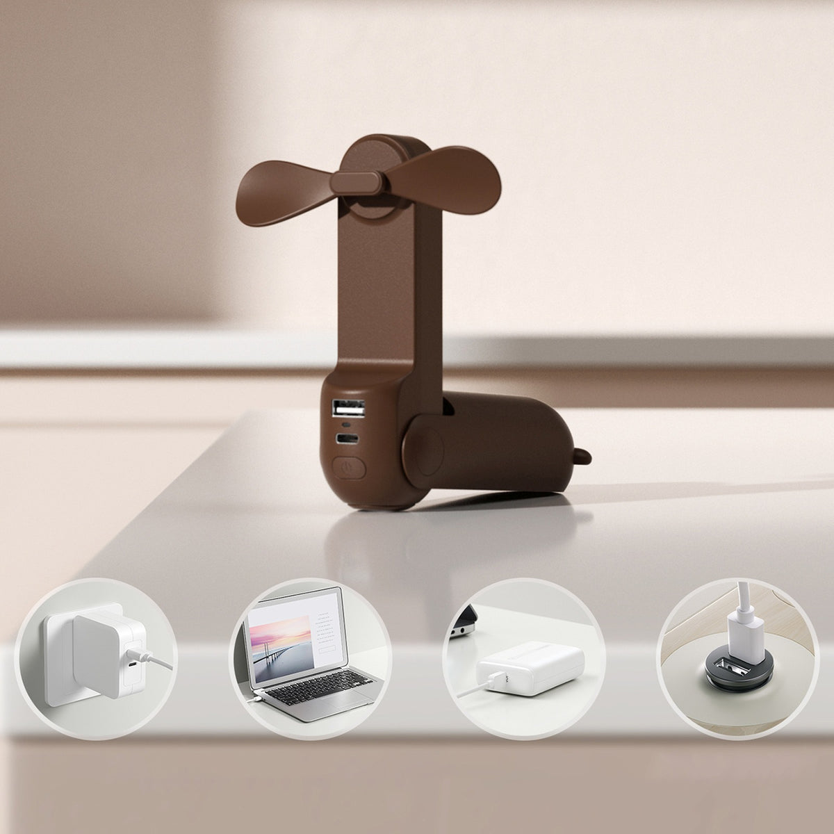 Fans and air conditioners – Mini fan portable fan with - Carlat